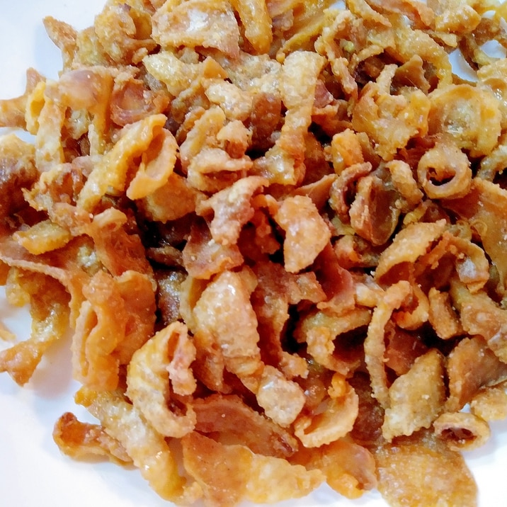 おつまみに! 鶏皮のパリパリせんべい